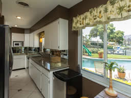 You’ll enjoy the water views from the kitchen