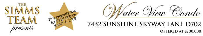 7432 Sunshine Skyway Lane S #702, St. Petersburg, FL 33711
