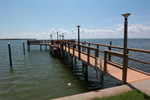 The community features this great day dock on Tampa Bay